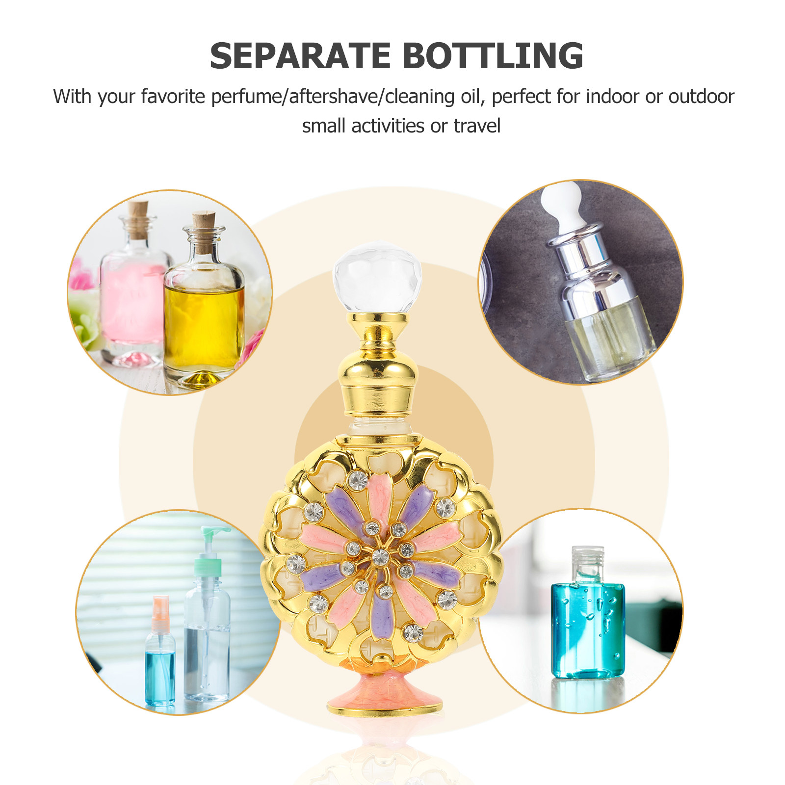 زجاجة عطر فارغة قابلة لإعادة ا - مراجعة Perfume Fragrance Oil وسعره